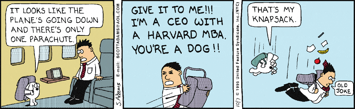Dilbert Cartoon